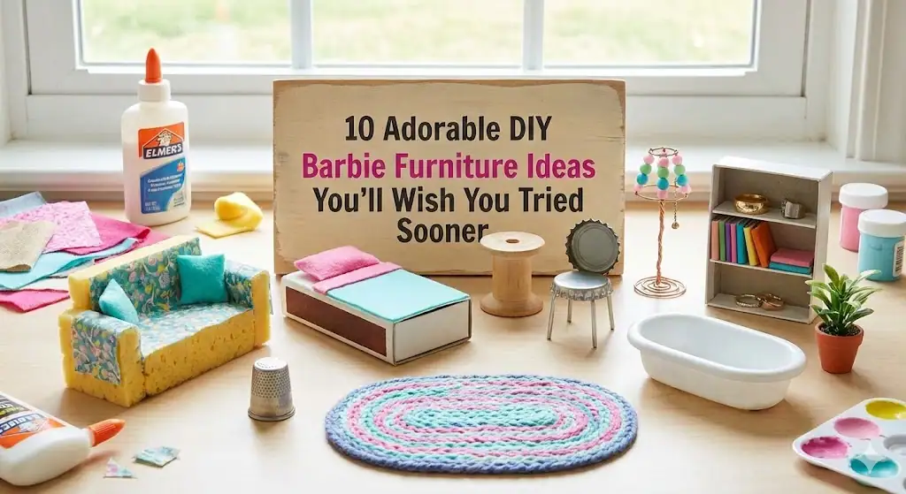10 Adorable DIY Barbie Furniture Ideas You’ll Wish You Tried Sooner