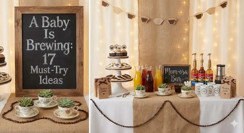 17 Must-Try ‘A Baby Is Brewing’ Baby Shower Ideas No One Will Forget