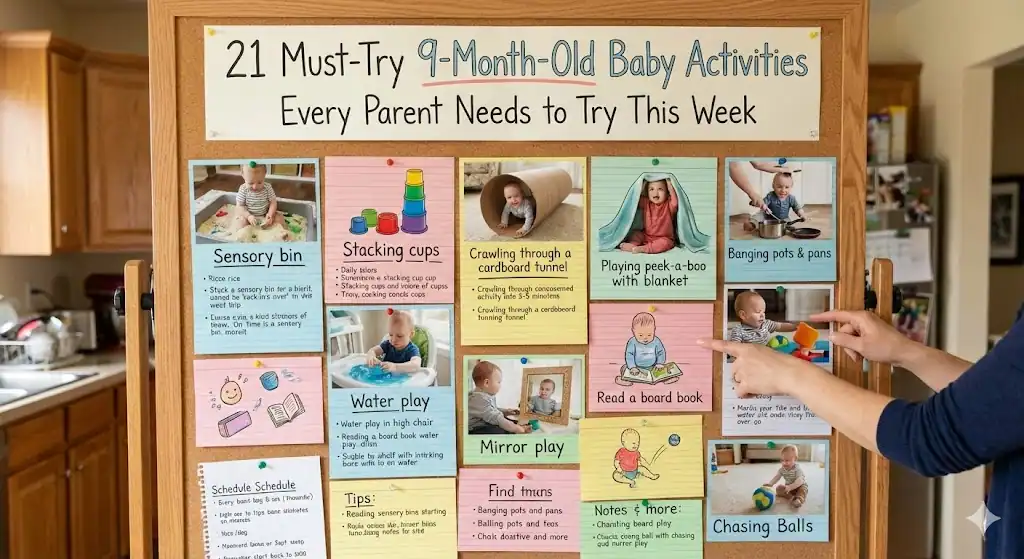 21 Must-Try 9-Month-Old Baby Activities Every Parent Needs to Try This Week