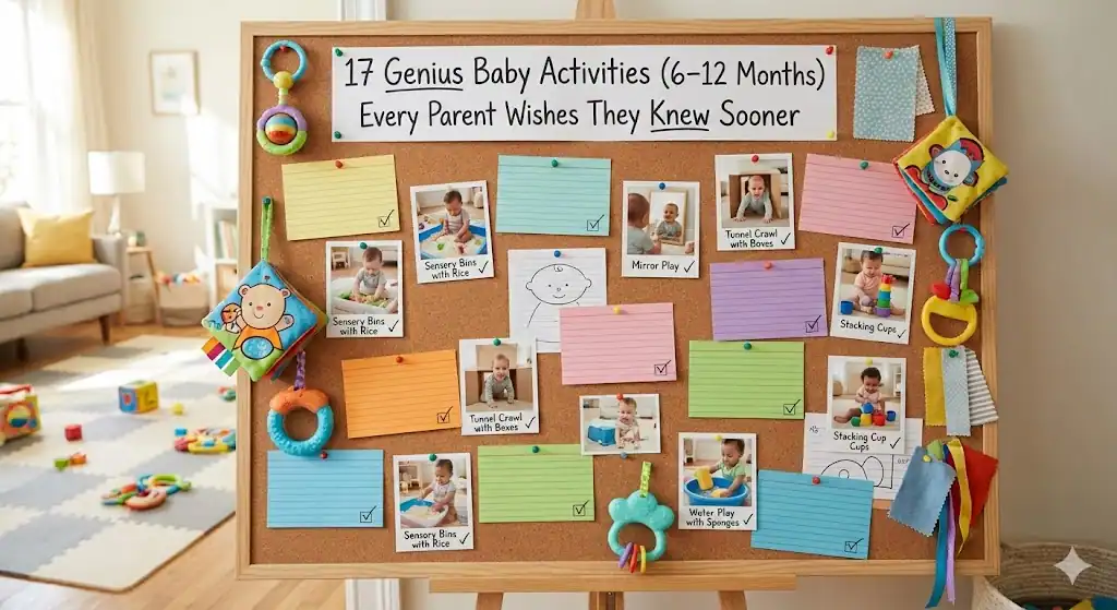 17 Genius Baby Activities (6–12 Months) Every Parent Wishes They Knew Sooner