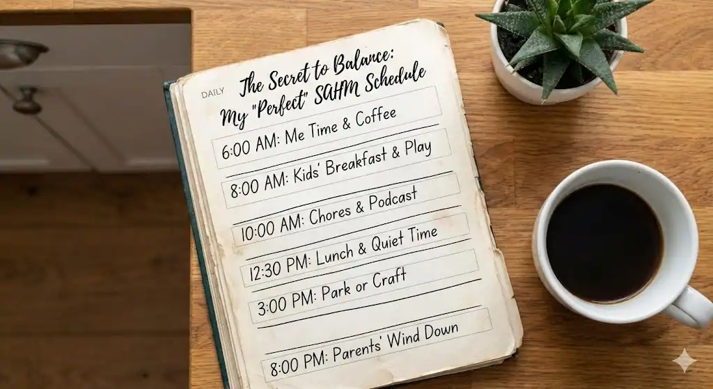 The Perfect Stay-at-Home Mom Schedule No One Told You About