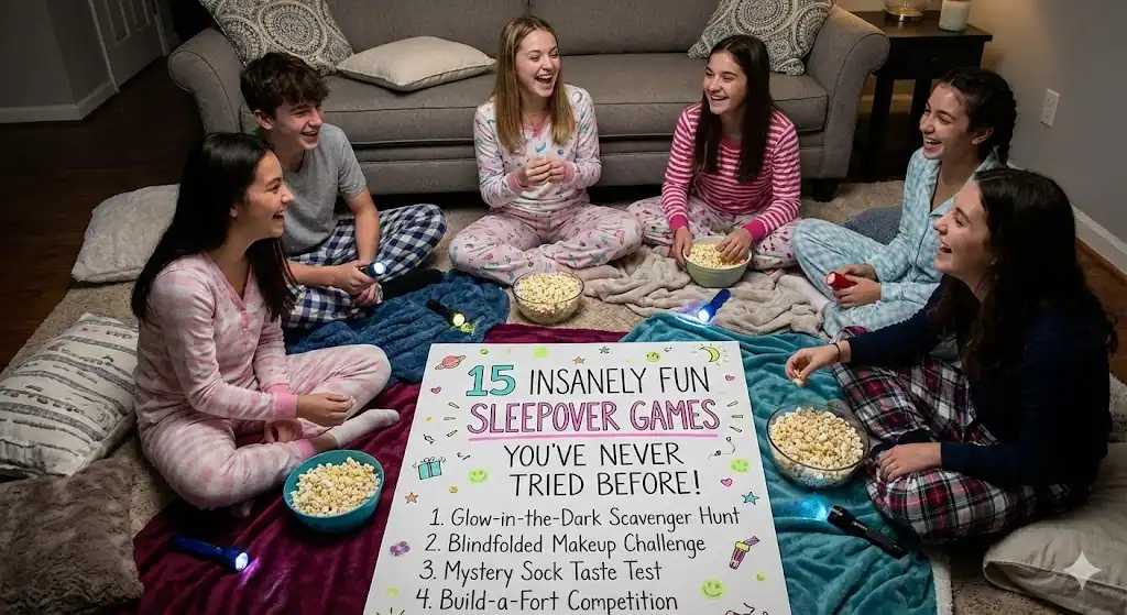 15 Insanely Fun Games to Play at a Sleepover You’ve Never Tried Before