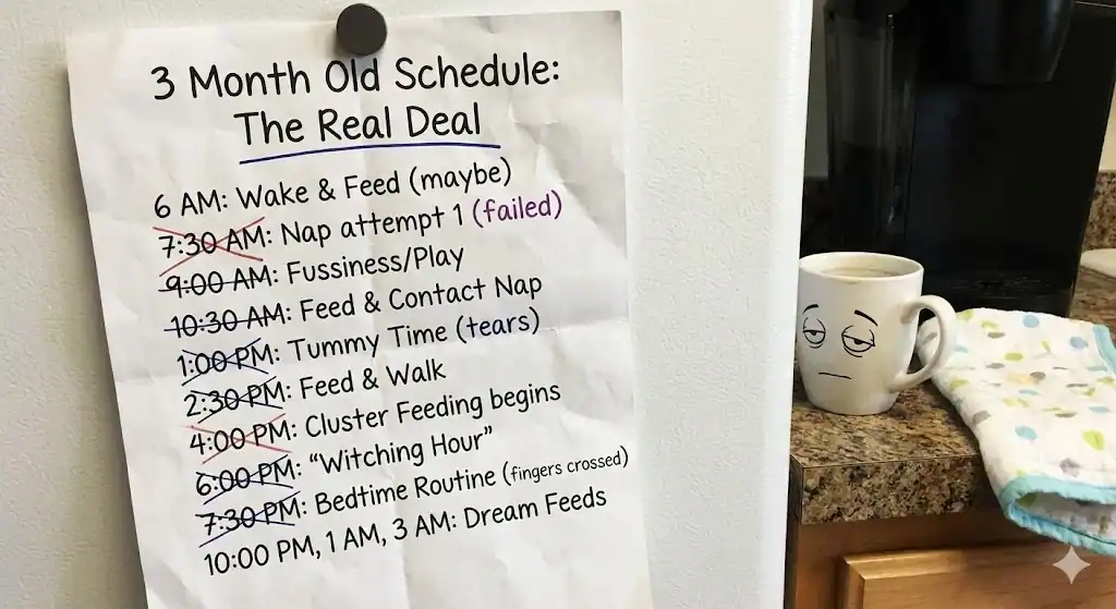 3 Month Old Schedule No One Tells You About