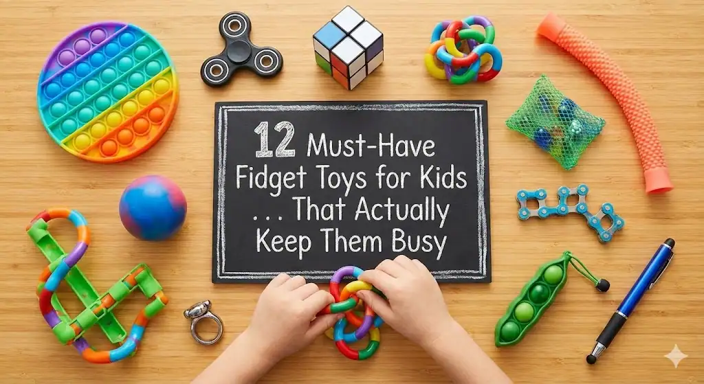 12 Must-Have Fidget Toys for Kids That Actually Keep Them Busy