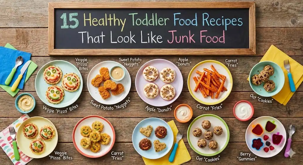 15 Healthy Toddler Food Recipes That Look Like Junk Food