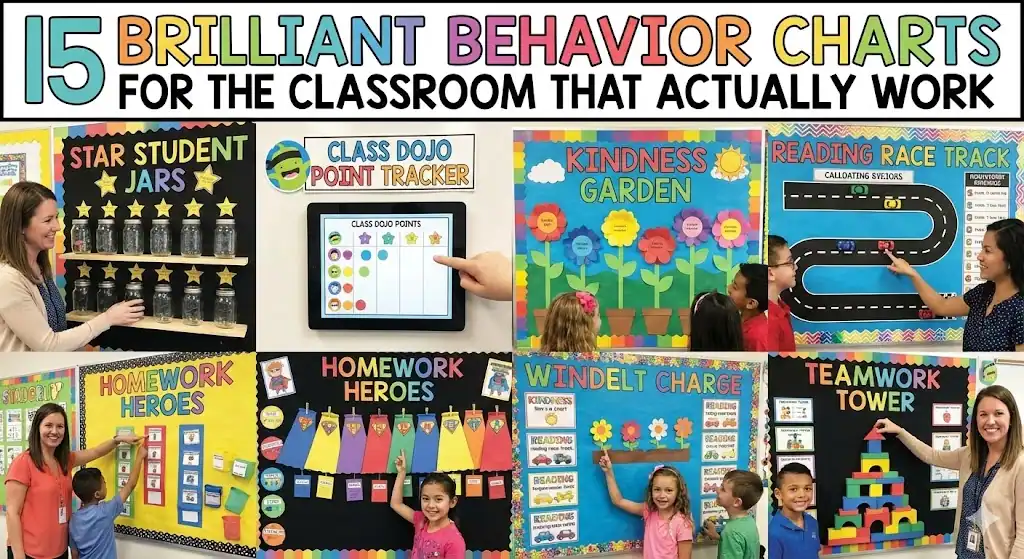 15 Brilliant Behavior Charts for the Classroom That Actually Work